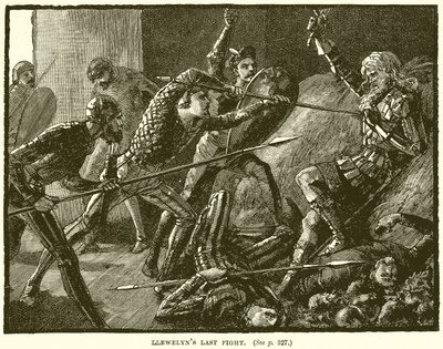 Le dernier combat de Llywelyn - English School