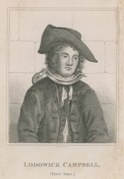 Lodowick Campbell, chasseur de voleurs - English School