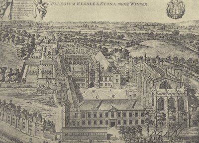 Gravure de Loggan, vers 1685 (gravure) - English School