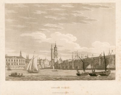 Pont de Londres, 1799 - English School