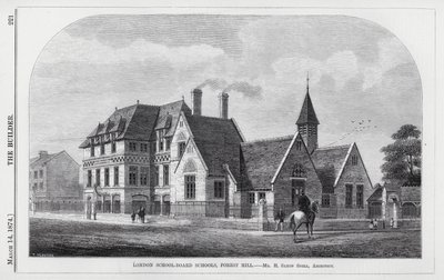 Écoles du conseil scolaire de Londres, Forest Hill (gravure) - English School