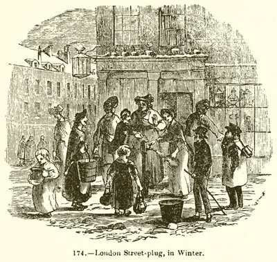 Rue de Londres en hiver - English School