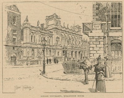 Université de Londres, Burlington House - English School