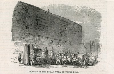 Mur de Londres - Tower Hill - English School
