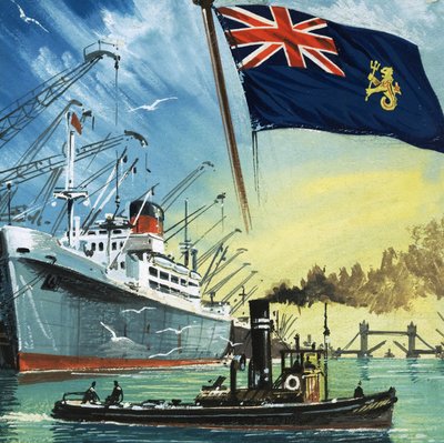Les docks de Londres - English School