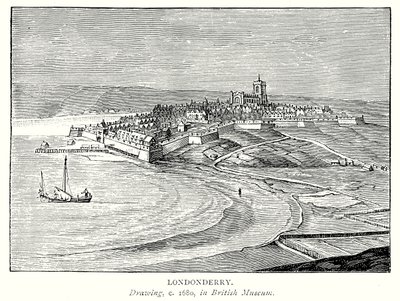 Londonderry (gravure) - English School