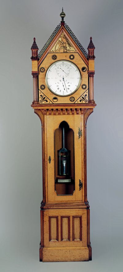 Horloge de parquet, fin du 19ème siècle - English School