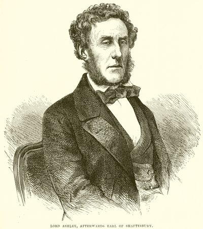 Lord Ashley, plus tard Comte de Shaftesbury - English School