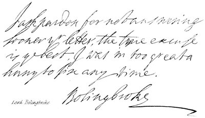 Lord Bolingbroke - English School