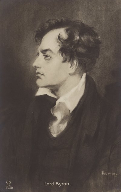 Lord Byron (1788-1824), poète anglais - English School