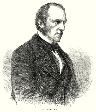 Lord Canning (gravure) - English School