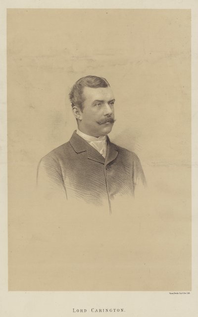 Lord Carington (lithographie) - English School