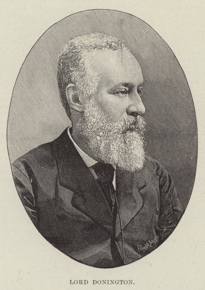 Lord Donington (gravure) - English School