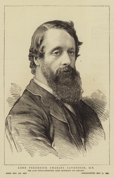 Lord Frederick Charles Cavendish, MP - English School