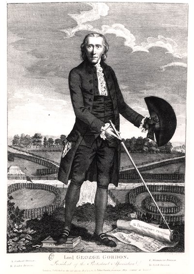 Lord George Gordon (1752-93) 1780 - English School