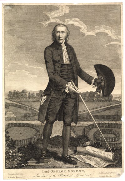 Lord George Gordon, Président de l