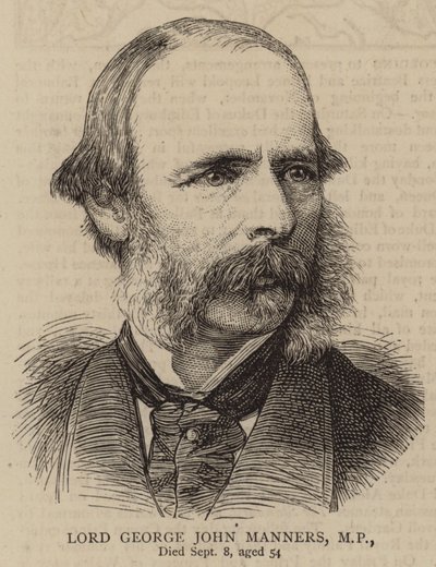 Lord George John Manners, MP - English School