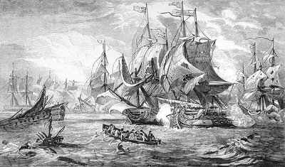 La victoire de Lord Howe au large d