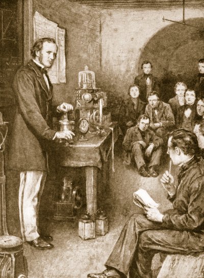Lord Kelvin a commencé ses recherches scientifiques à Glasgow dans une cave à vin qu