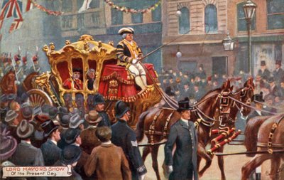Défilé du Lord Maire, Londres - English School