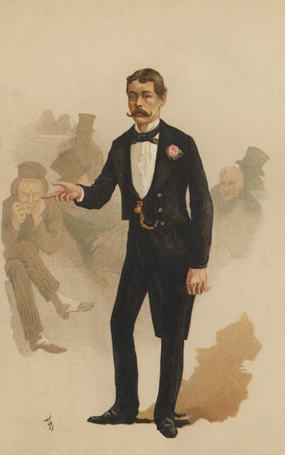 Lord Randolph Churchill, MP, Membre de Woodstock - English School