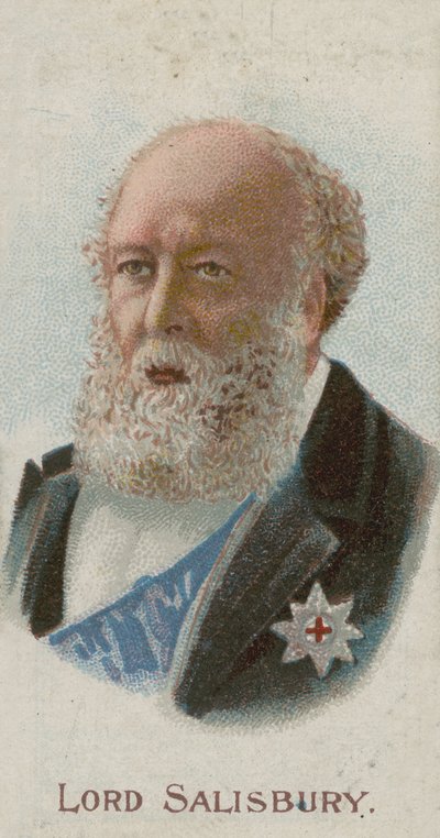Lord Salisbury, homme politique britannique et Premier ministre - English School