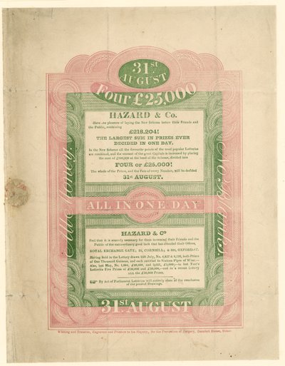 Les loteries cesseront bientôt - English School