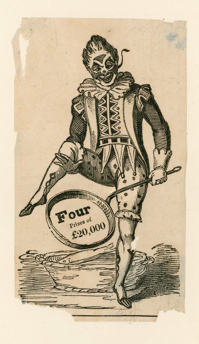 Publicité de loterie - English School