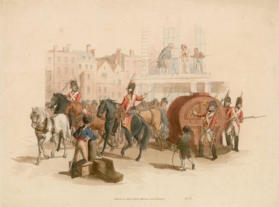Billets de loterie transportés sous garde armée - English School