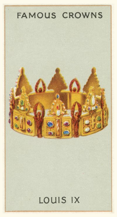 Louis IX (chromolitho) - English School