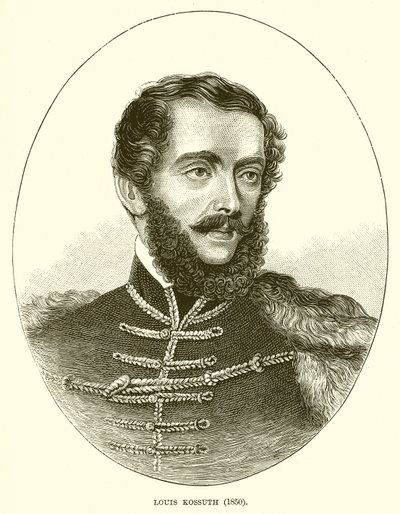 Louis Kossuth (1850) - English School
