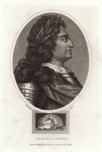 Louis XIV de France - English School
