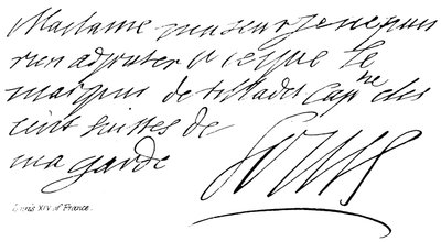 Louis XIV de France - English School