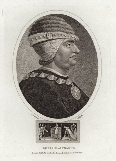 Louis XI de France - English School