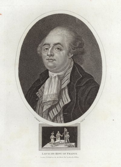 Louis XVI Roi de France - English School
