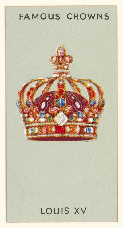 Louis XV (chromolitho) - English School