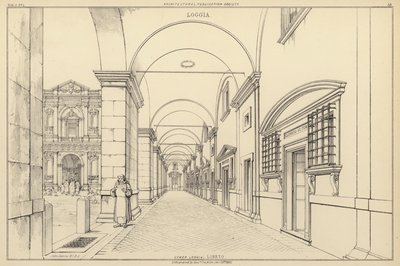 Loggia inférieure, Loreto, Italie - English School