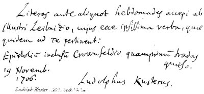 Ludolph Kuster, célèbre érudit grec - English School