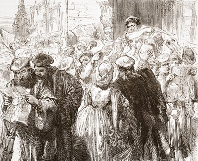 Le pamphlet de Luther : scène à l