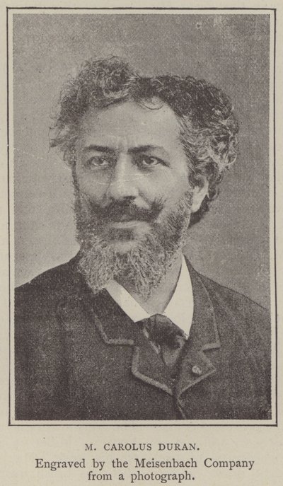 M Carolus Duran (gravure) - English School
