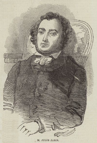 M Jules Janin (gravure) - English School
