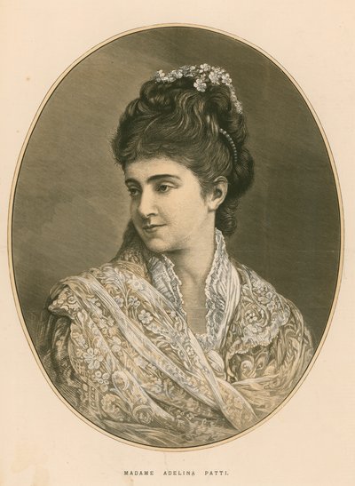 Madame Adelina Patti, chanteuse d