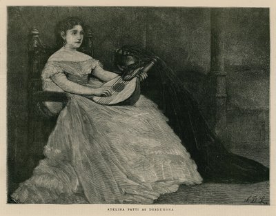 Madame Adelina Patti, chanteuse d