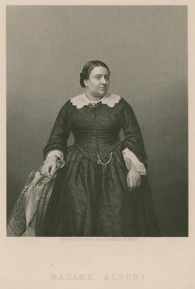 Madame Albani, soprano; photographie - English School