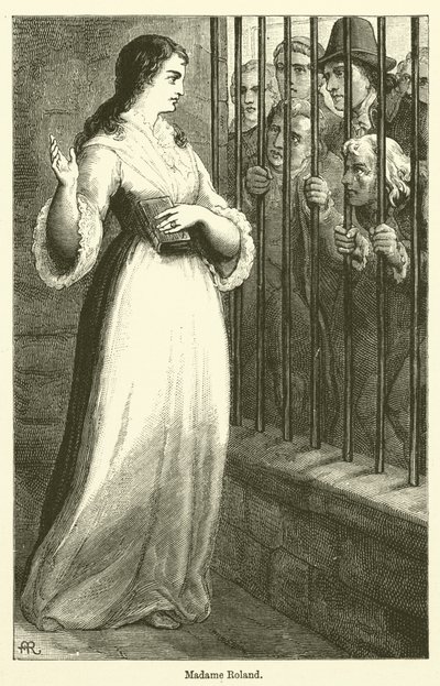 Madame Roland (gravure) - English School