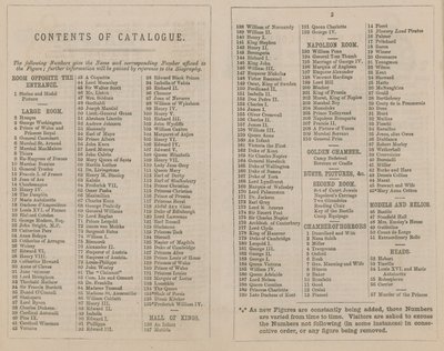 Catalogue de l