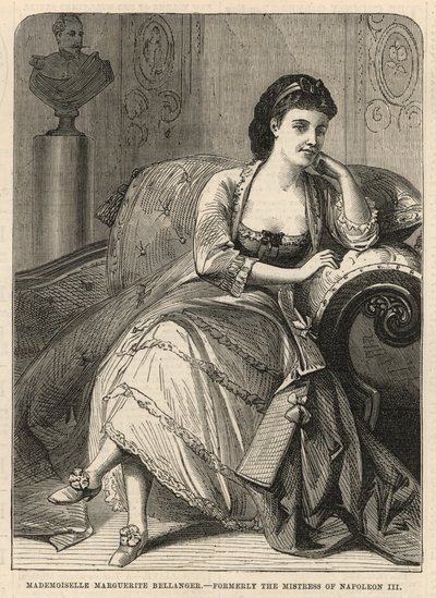 Mademoiselle Marguerite Bellanger, ancienne maîtresse de Napoléon III - English School