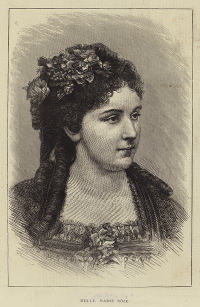 Mademoiselle Marie Roze - English School