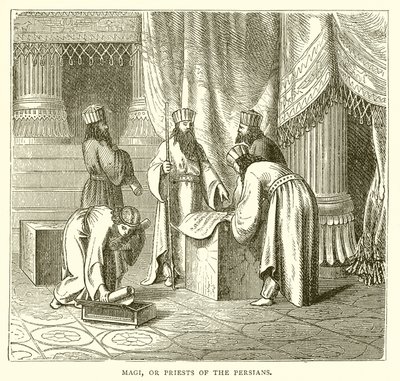 Mages, ou prêtres des Perses - English School