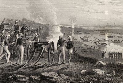 Le Major Eyre chassant les rebelles d